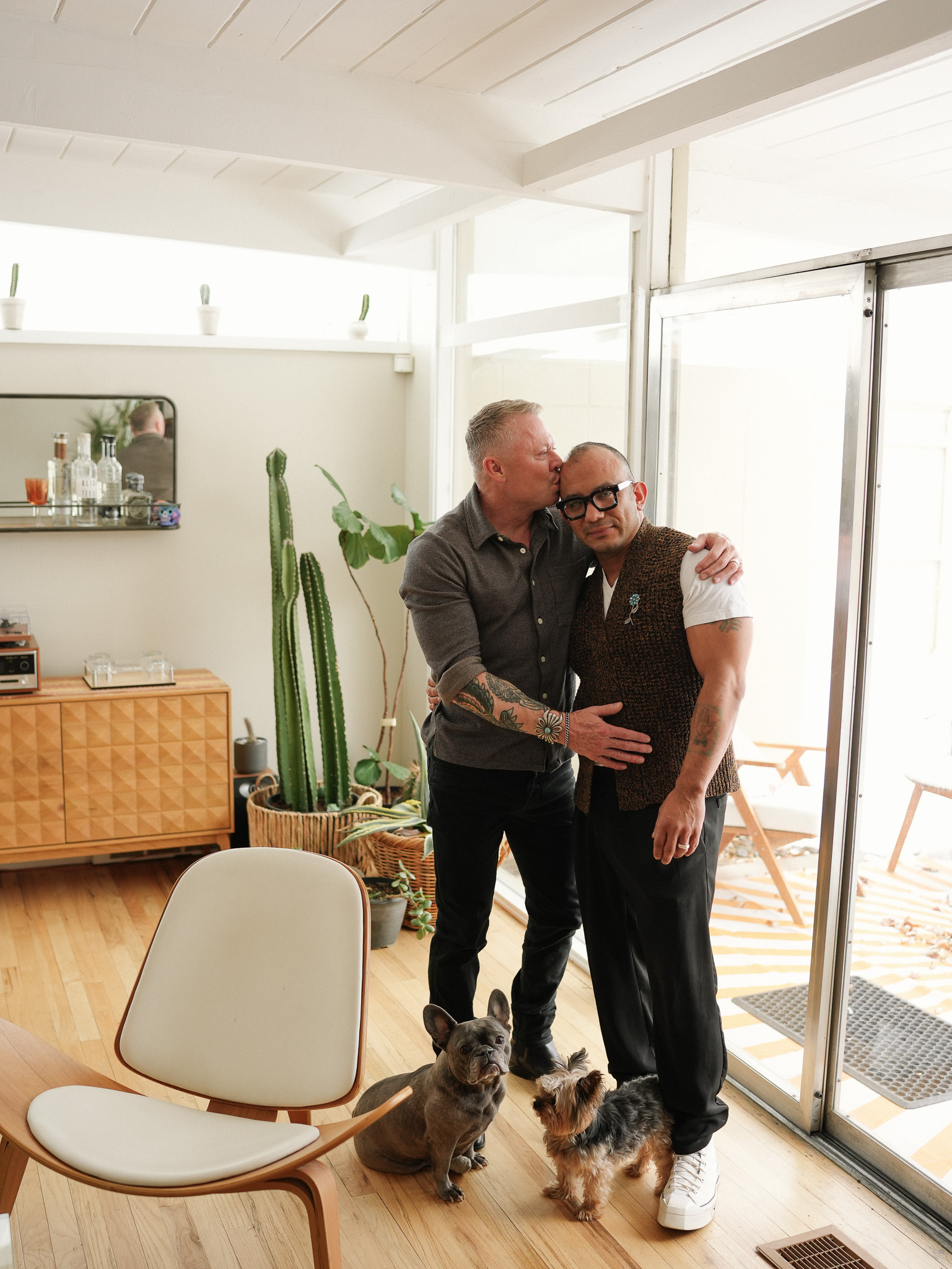 LGBTQ in home photo shoot in Denver, CO